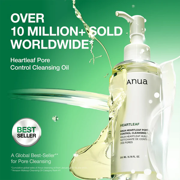 Anua Heartleaf Pore Control Cleansing Oil - 200 ml — view 2